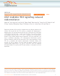 Cover page: LIG4 mediates Wnt signalling-induced radioresistance