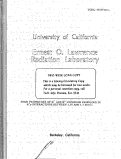 Cover page: SOME PROPERTIES OF E AND E 0 HYPERONS PRODUCED IN K-p INTERACTIONS BETWEEN 1.05 AND 1.7 BeV/c