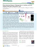 Cover page: Physicochemical Design of Nanoparticles to Interface with and Degrade Neutrophil Extracellular Traps.