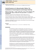 Cover page: Carried Pneumococci in Massachusetts Children