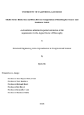 Cover page: Model Order Reduction and Data-Driven Computational Modeling for Linear and Nonlinear Solids