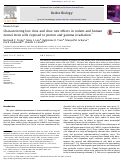 Cover page: Characterizing low dose and dose rate effects in rodent and human neural stem cells exposed to proton and gamma irradiation