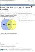 Cover page: Erratum to: A bedr way of genomic interval processing