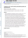 Cover page: Comparison of Ca<sup>2+</sup> puffs evoked by extracellular agonists and photoreleased IP<sub>3</sub>.