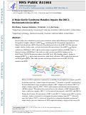 Cover page: A Meier-Gorlin Syndrome Mutation Impairs the ORC1-Nucleosome Association