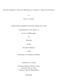 Cover page: Statistical Inference under the Multispecies Coalescent: Methods and Theory