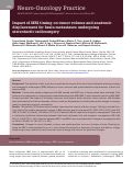 Cover page: Impact of MRI timing on tumor volume and anatomic displacement for brain metastases undergoing stereotactic radiosurgery.