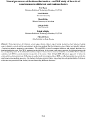 Cover page: Neural precursors of decisions that matter ‚Äì an ERP study of the role of
consciousness in deliberate and random choices