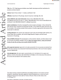 Cover page: Gay = STIs? Exploring gay and lesbian sexual health stereotypes and their implications for prejudice and discrimination