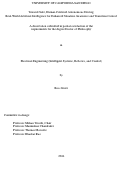 Cover page: Towards Safe, Human-Centered Autonomous Driving: Real-World Artificial Intelligence for Enhanced Situation Awareness and Transition Control