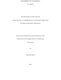 Cover page: Documenting the Undocumented: the Construction of Legal Residency as a Substantive Right under the Mercosur Residency Agreements