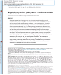 Cover page: Megaphylogeny resolves global patterns of mushroom evolution