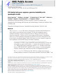 Cover page: Pif1 family helicases suppress genome instability at G-quadruplex motifs