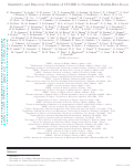 Cover page: Sensitivity and Discovery Potential of CUORE to Neutrinoless Double-Beta Decay