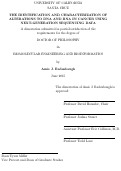 Cover page: The Identification and Characterization of Alterations to DNA and RNA in Cancer Using Next-Generation Sequencing Data