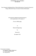 Cover page: Next Generation Intelligent Driver-Vehicle-Infrastructure Cooperative System for Energy Efficient Driving in Connected Vehicle Environment