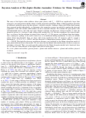 Cover page: Bayesian Analysis of Hot-Jupiter Radius Anomalies: Evidence for Ohmic Dissipation?