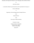 Cover page: Simulation and Compensation Methods for EUV Lithography Masks with Buried Defects