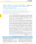 Cover page: Clinical Markers Associated With Risk of Suicide or Drug Overdose Among Individuals With&nbsp;Smoking Exposure: A Longitudinal Follow-up Study of the COPDGene Cohort.