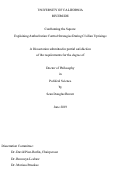 Cover page: Confronting the Square: Explaining Authoritarian Control Strategies During Civilian Uprisings