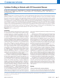 Cover page: Cytokine Profiling in Patients with VCP-Associated Disease