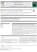 Cover page: Sexual and gender minority young adults' smoking characteristics: Assessing differences by sexual orientation and gender identity.