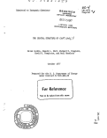 Cover page: THE CRYSTAL STRUCTURE OF (XeF+) (AsF6-)1