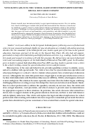 Cover page: YOUR HANDS ARE (NOT) TIED: SCHOOL‐BASED ETHICS WHEN PARENTS REVOKE SPECIAL EDUCATION CONSENT