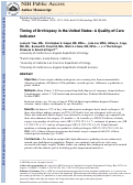 Cover page: Timing of Orchiopexy in the United States: A Quality-of-Care Indicator