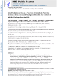 Cover page: Adult substance use as a function of growth in peer use across adolescence and young adulthood in the context of ADHD: Findings from the MTA