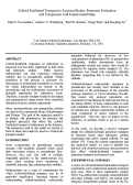 Cover page: Colloid facilitated transport in fractured rocks: parameter estimation 
and comparison with experimental data