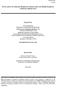 Cover page: Evaluation of chiller modeling approaches and their usability for fault 
detection