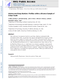 Cover page: Adolescent Sleep Barriers: Profiles within a Diverse Sample of Urban Youth.