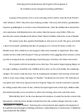 Cover page: Nurturing the social-emotional and cognitive development of   K-2 gifted learners through storytelling and drama