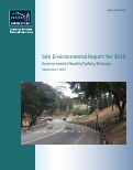 Cover page: Site Environmental Report for 2016