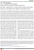 Cover page: DVL3 Alleles Resulting in a -1 Frameshift of the Last Exon Mediate Autosomal-Dominant Robinow Syndrome.