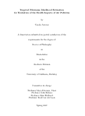 Cover page: Targeted Maximum Likelihood Estimation for Evaluation of the Health Impacts of Air Pollution