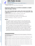 Cover page: Progression of muscle loss and fat accumulation in a rabbit model of rotator cuff tear.