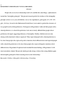 Cover page: Young Children Apply the Homophily Principle to Their Reasoning About Social Relationships