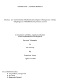 Cover page: Structural and Kinetic Studies of the FdsBG Subcomplex of the Cytosolic Formate Dehydrogenase FdsDABG from Cupriavidus Necator