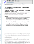 Cover page: YidC Insertase of Escherichia coli: Water Accessibility and Membrane Shaping