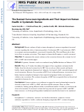 Cover page: The banned sunscreen ingredients and their impact on human health: a systematic review