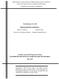 Cover page: Homogeneity and Supply