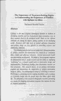 Cover page: The Importance of Treatment-Seeking Stigma in Understanding the Experience of Families with Epilepsy in Africa