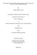 Cover page: Perpetuating the Party and Producing Propagandists: The Politics of Poetics in the Lao People's Democratic Republic