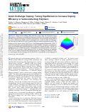 Cover page: Anion Exchange Doping: Tuning Equilibrium to Increase Doping Efficiency in Semiconducting Polymers