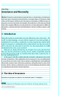 Cover page: Invariance and Necessity