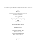 Cover page: Numerical Investigation of the Effects of Operational Shock and Disk Surface Pattern on the Dynamics of Head Disk Interface in Hard Disk Drives