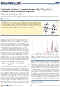 Cover page: Triethylsilyl Perfluoro-Tetraphenylborate, [Et3Si+][F20-BPh4 –], a Widely Used Nonexistent Compound