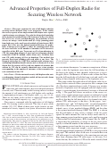 Cover page: Advanced Properties of Full-Duplex Radio for Securing Wireless Network